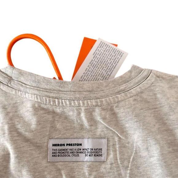 NWT Heron Preston Censored Streetwear Oversized S Graphic Tee, Includes COA - Picture 9 of 10